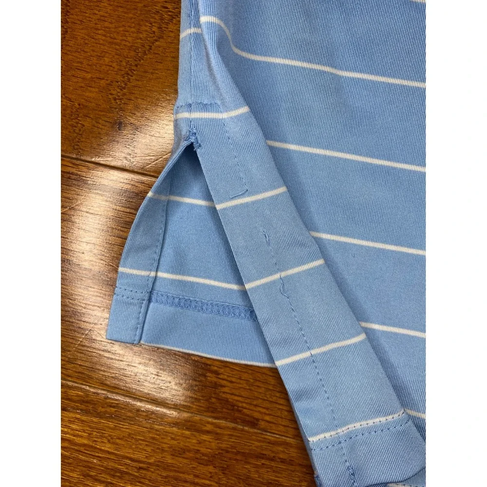 RLX Ralph Lauren Light Blue and White Polo Size Large - Picture 7 of 8